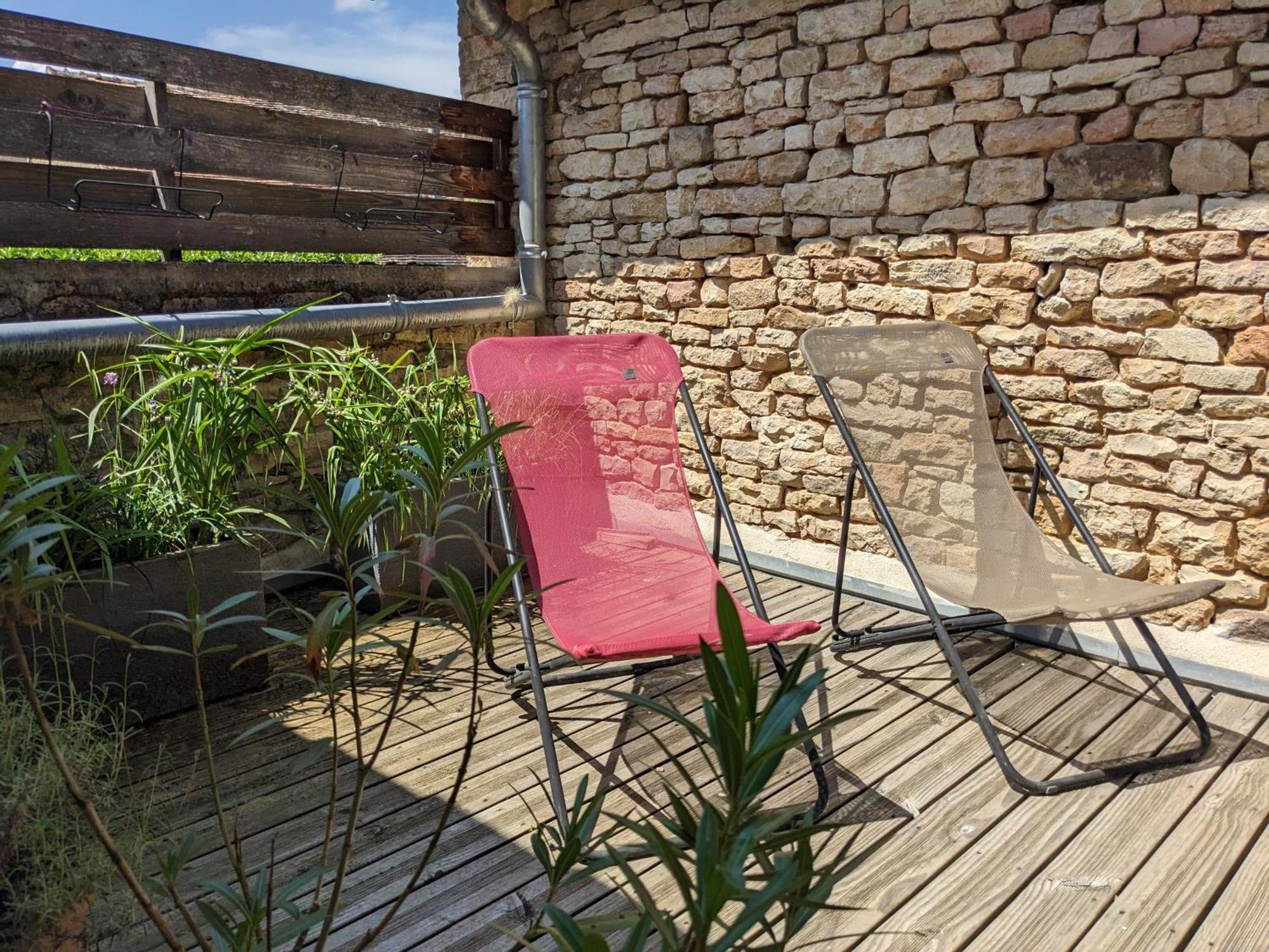 La Terrasse - Old Winemaker'S Cottage In St Gengoux Saint-Gengoux-le-National 外观 照片